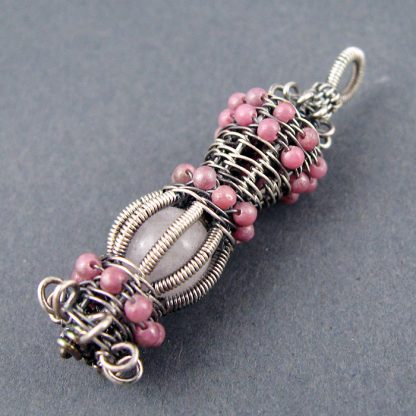 Wire Wrapped Pendant Tutorials - Caged Bead